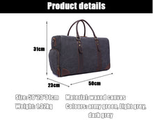 Load image into Gallery viewer, Logan Quality Canvas Travel Bag - trendyful