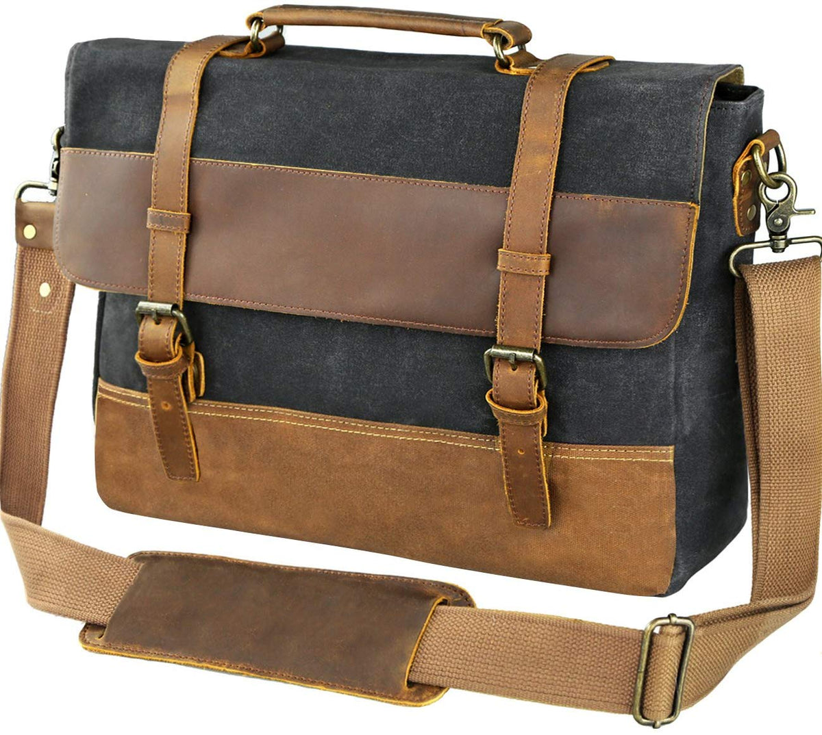 Leather Laptop Bags NZ Messenger Bag Trendyful