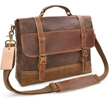 Load image into Gallery viewer, Leather Laptop Bags NZ