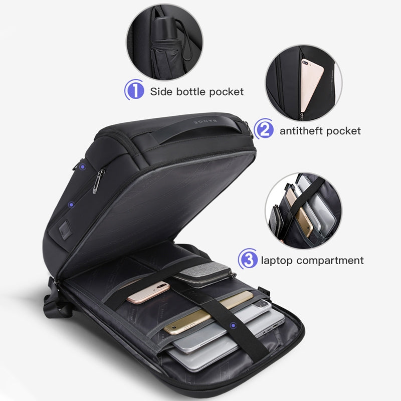 BANGE AntiTheft Business Laptop Backpack