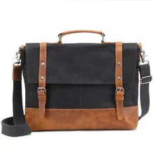 Load image into Gallery viewer, waxed-canvas-messenger-bag-trendyful
