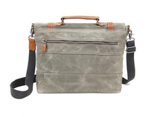 Load image into Gallery viewer, waxed-canvas-messenger-bag-trendyful