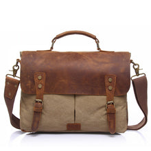 Load image into Gallery viewer, Lincoln Canvas Messenger Bag | Laptop Bag | Satchel Bag - trendyful