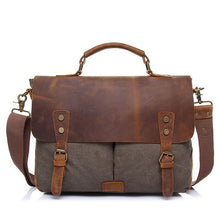 Load image into Gallery viewer, Lincoln Canvas Messenger Bag | Laptop Bag | Satchel Bag - trendyful