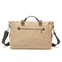Load image into Gallery viewer, Cheggio Canvas Messenger Bag | Laptop Bag | Satchel Bag 14&quot; - trendyful