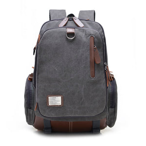 Canvas Laptop Backpack 16" | Travel Canvas Backpack - trendyful