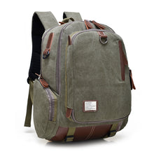 Load image into Gallery viewer, Canvas Laptop Backpack 16&quot; | Travel Canvas Backpack - trendyful