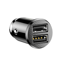 Load image into Gallery viewer, Baseus Dual USB Smart Mobile Phone Car Charger - trendyful