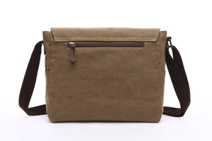 Crosstown Canvas Messenger Bag | Laptop Bag | Satchel Bag 13" - trendyful