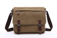 Load image into Gallery viewer, Crosstown Canvas Messenger Bag | Laptop Bag | Satchel Bag 13&quot; - trendyful