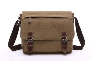 Crosstown Canvas Messenger Bag | Laptop Bag | Satchel Bag 13