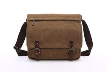 Load image into Gallery viewer, Crosstown Canvas Messenger Bag | Laptop Bag | Satchel Bag 13&quot; - trendyful