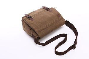 Crosstown Canvas Messenger Bag | Laptop Bag | Satchel Bag 13" - trendyful