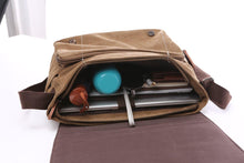 Load image into Gallery viewer, Crosstown Canvas Messenger Bag | Laptop Bag | Satchel Bag 13&quot; - trendyful