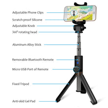 Load image into Gallery viewer, Alloy Selfie Stick | Tripod &amp; Monopod - trendyful