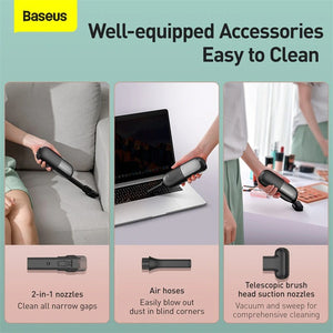 Baseus C1 Capsule Vacuum Cleaner - trendyful