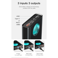 Load image into Gallery viewer, Baseus 20000mAh Power Bank Type C PD Quick Charge 3.0 - trendyful