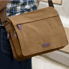 Load image into Gallery viewer, Mugar Canvas Messenger Bag / Crossbody Bag - trendyful