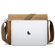 Load image into Gallery viewer, Mugar Canvas Messenger Bag / Crossbody Bag - trendyful