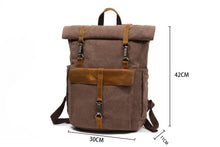 Load image into Gallery viewer, Clayton-canvas-backpack-trendyful