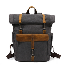 Load image into Gallery viewer, Clayton-canvas-backpack-trendyful