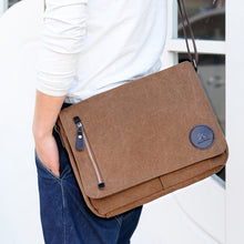 Load image into Gallery viewer, Toledo Canvas Messenger Bag | Satchel Bag 13&quot; - trendyful