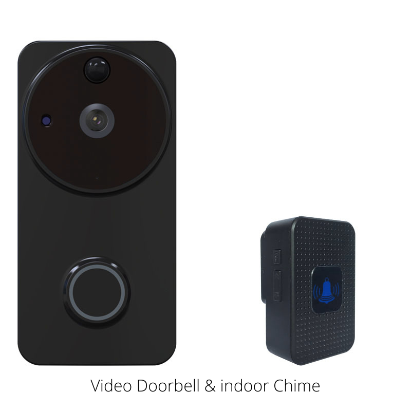 WiFi HD Video Doorbell + Indoor Chime - trendyful