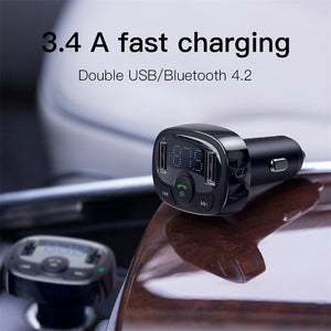Handsfree Bluetooth FM Transmitter Car Charger - trendyful