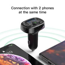 Load image into Gallery viewer, Handsfree Bluetooth FM Transmitter Car Charger - trendyful