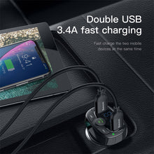 Load image into Gallery viewer, Handsfree Bluetooth FM Transmitter Car Charger - trendyful