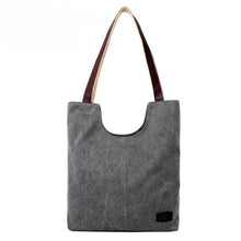 Load image into Gallery viewer, Women&#39;s Handbag Canvas Tote Shoulder Bag - trendyful