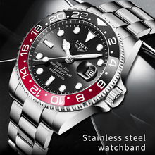 Load image into Gallery viewer, LIGE_Stainless_Steel_Business_Watch_Trendyful