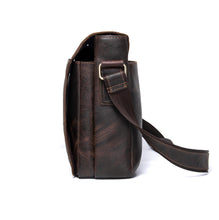 Load image into Gallery viewer, Vintage Leather Messenger Satchel - trendyful