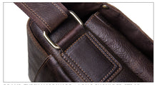 Load image into Gallery viewer, Vintage Leather Messenger Satchel - trendyful