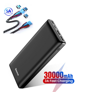 Premium 30000mAh Ultra Slim Power Bank - trendyful