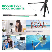 Load image into Gallery viewer, Selfie Stick | Tripod |  Extra Large | GoPro Adapter - trendyful