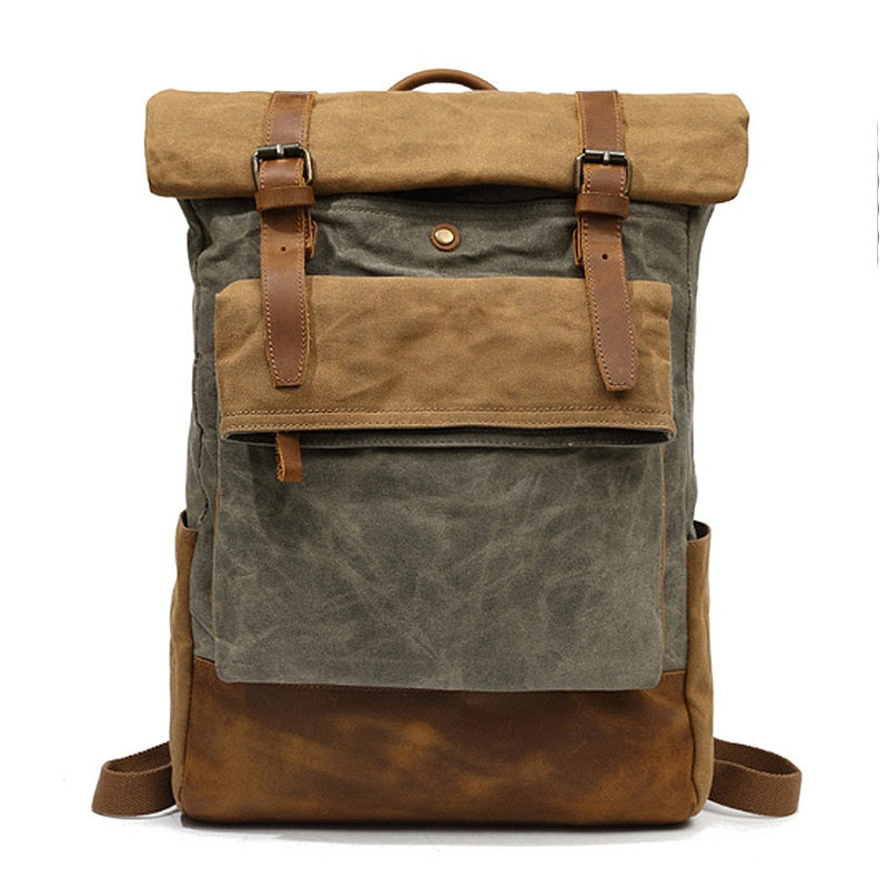 Sheldon Waxed Canvas Backpack