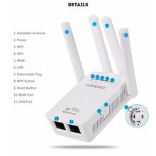Load image into Gallery viewer, Wifi Extender | Wireless Range Extender 300Mbps - trendyful