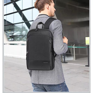 BANGE Anti-Theft Lightweight Laptop Backpack - trendyful