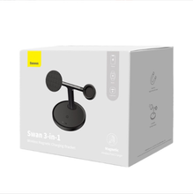 Load image into Gallery viewer, baseus-swan-3-in-1-magnetic-wireless-charger