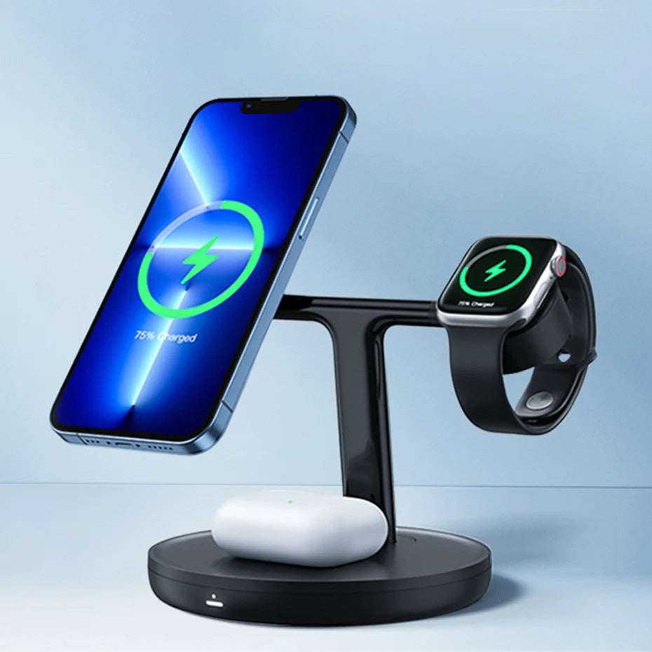 Baseus Swan 3 in 1 Magnetic Wireless Charger
