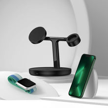 Load image into Gallery viewer, baseus-swan-3-in-1-magnetic-wireless-charger