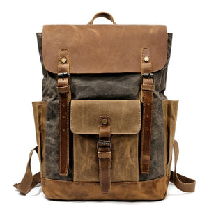 belmont-waxed-canvas-backpack-trendyful