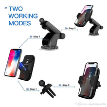 Load image into Gallery viewer, Premium Wireless Phone Charger &amp; Holder With Sensor - trendyful