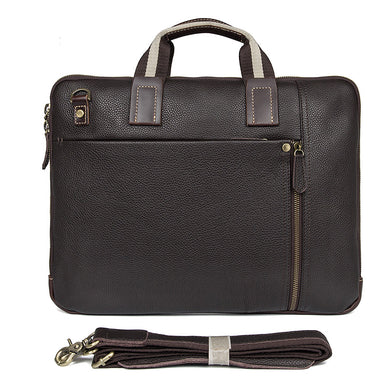 Memphis Genuine Leather Satchel - trendyful
