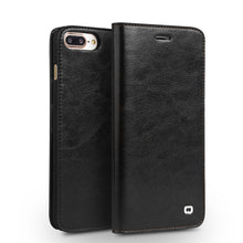 Load image into Gallery viewer, Genuine Leather Wallet iPhone Case - trendyful