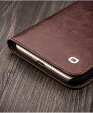 Load image into Gallery viewer, Genuine Leather Wallet iPhone Case - trendyful