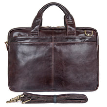 Load image into Gallery viewer, Norfolk Genuine Leather Messenger Bag - trendyful