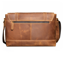 Load image into Gallery viewer, leather-messenger-bag-trendyful