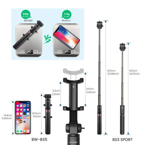 Selfie Stick | Tripod |  Extra Large | GoPro Adapter - trendyful